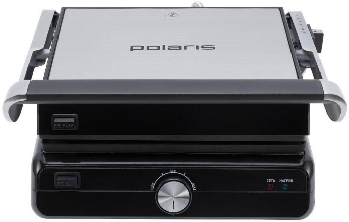 Электрогриль Polaris PGP 2102 серебристый