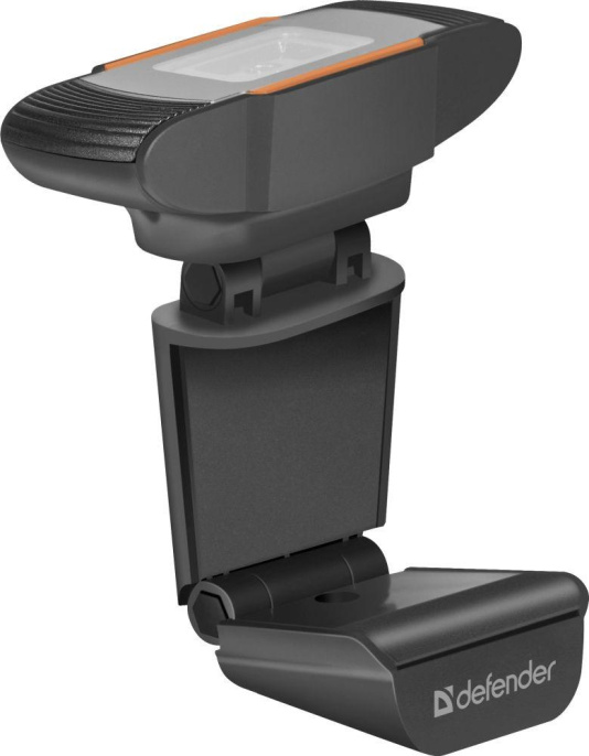 Web-камера Defender G-Lens 2579, черный/оранжевый [63179]