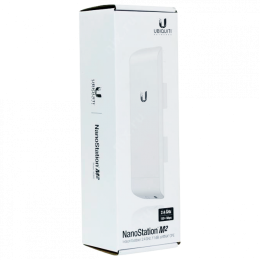 Радиомост Ubiquiti airMAX NanoStation M2 NSM2 2.4 ГГц с интегрированной направленной антенной. Обеспечивает стабильную связь и высокую дальность при минимальных затратах