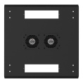 Шкаф телекоммуникационный 19" напольный 18U ExeGate EC-FS-18U.600.600.G.BLACK 19”, 18U, 600x600x987mm ШхГхВ , передняя дверь закаленное стекло, задняя перфорированная дверь, EX301398RUS