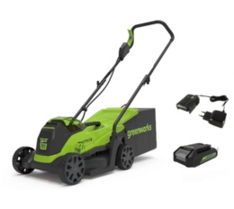 Газонокосилка ручная Greenworks GD24LM33K4 2516107UB