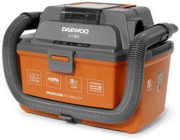Строительный пылесос Daewoo DAVC 1621Li SET 200Вт уборка: сухая/сбор воды/выдув оранжевый
