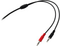 Гарнитура Oklick HS-M200,  для компьютера, накладные,  проводные, черный [1532011]