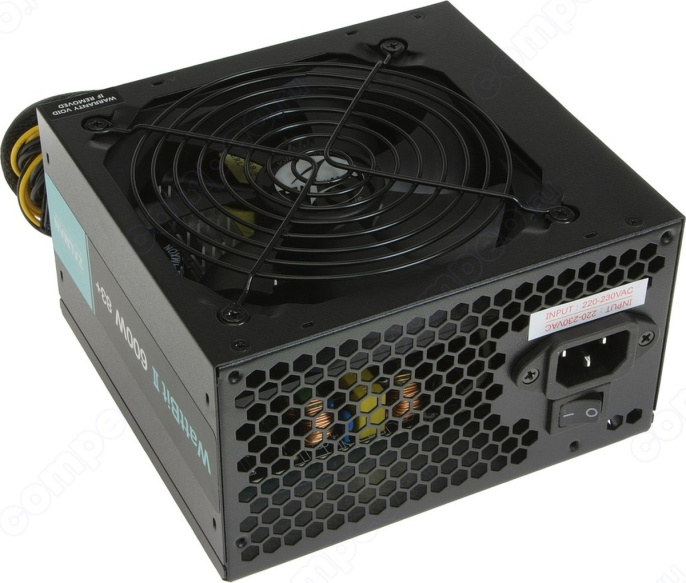 Блок питания Zalman ATX 600W ZM600-XEII (20+4pin) PPFC 120mm fan 4xSATA RTL