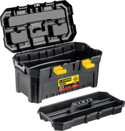 Ящик для инструментов Stayer 38016-22, черный