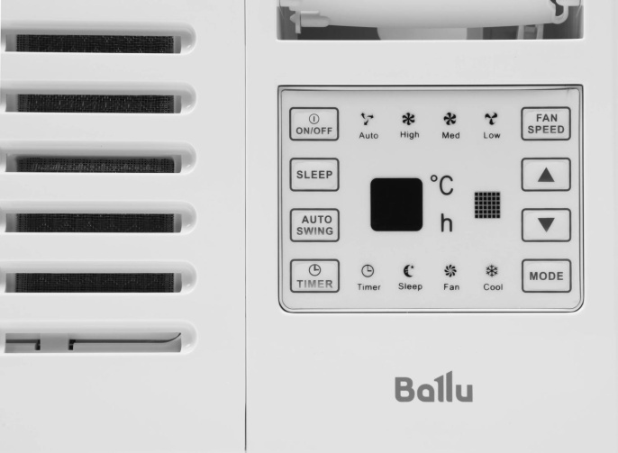 Кондиционер оконный Ballu Wind cool BWC-09 AC белый