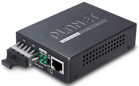GT-802S медиа конвертер/ 10/100/1000Base-T to 1000Base-LX Gigabit Converter Single Mode