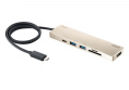 Многопортовая док-станция ATEN UH3239-AT 1 разъём HDMI м-м на выноске 25,4 см, 1 разъём RJ-45 м–м на кабеле CAT 5e ATEN USB-C Multiport Mini Dock - PD60W