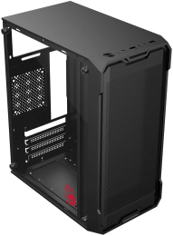Корпус Bloody CC-129 черный без БП mATX 1x80mm 2x120mm 1xUSB2.0 1xUSB3.0 audio (CC-129-BK)