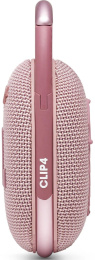 Колонка порт. JBL Clip 4 розовый 5W 1.0 BT 15м 500mAh JBLCLIP4PINK