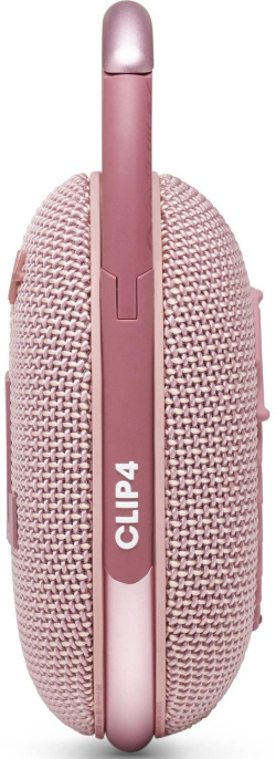 Колонка порт. JBL Clip 4 розовый 5W 1.0 BT 15м 500mAh JBLCLIP4PINK