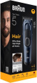 Машинка для стрижки Braun HC5550 черный насадок в компл:2шт