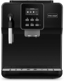 Кофемашина автоматическая Rondell RDE-1109, 19Бар, с ручным капучинатором, черный/серебристый