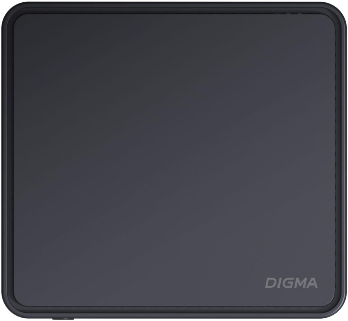 Неттоп Digma Mini Office, Intel Celeron N4020, DDR4 4ГБ, 128ГБ SSD , Intel UHD Graphics 600, CR, Windows 11 Pro, черный [dpcn-4bxw01]