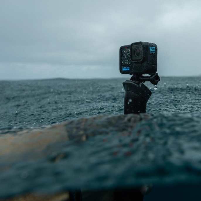 Экшн-камера GoPro HERO12 Hero12 5.3K, WiFi, черный [chdhx-121-rw]