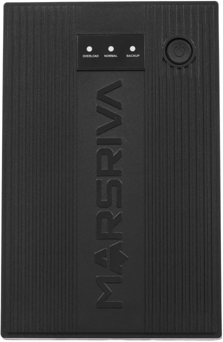 Источник бесперебойного питания Marsriva MR-UF1050 (31053179) (12V/7Ah, линейно-интерактивный, 1 фазный вход/1 фазный выход, 1050ВА, 630Вт, 50, 60 Гц, 3хSchuko)