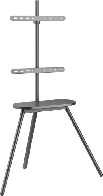 Подставка для телевизора Cactus CS-ST2844GY, 43-65", напольный, темно-серый