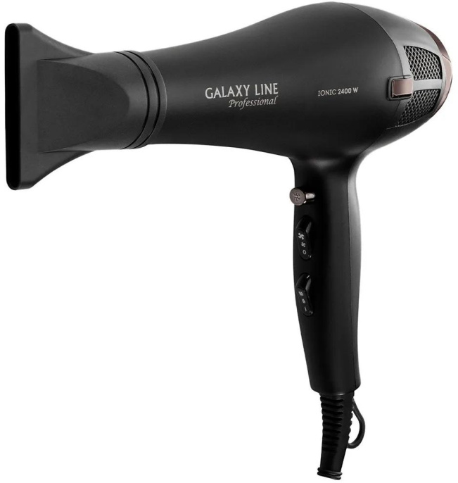 Фен Galaxy Line GL 4356 2400Вт черный ГЛ4356Л