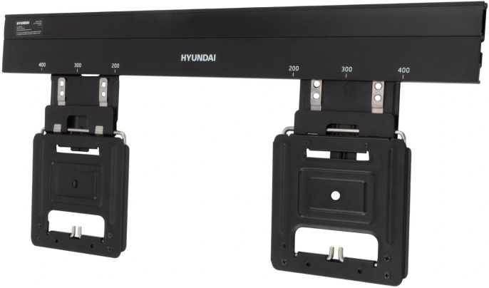 Кронштейн для телевизора Hyundai SL-X3 черный 32"-65" макс.75кг настенный фиксированный (HMS65XF075BK24)