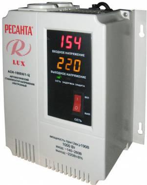 Стабилизатор напряжения Ресанта АСН-1000Н/1-Ц, 1кВт серый [63/6/14]