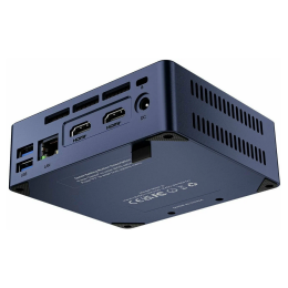 Мини-компьютер Beelink MINI S13 , CPU: Intel® Twin Lake N150 Processor , 4C/4T , GPU : Intel Graphics 24EUs 1000MHz, 16GB DDR4 3200MHz RAM 500GB SSD , Wi-Fi 6 Intel AX101 ; Bluetooth 5.2; LAN 1000Mbps * 1 ; HDMI * 2 BL/MINI S13/N150/16G/500G/Navy Blue