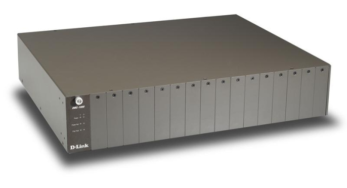 D-Link DMC-1000/A3A PROJ Шасси для медиаконвертеров с 16 слотами расширения