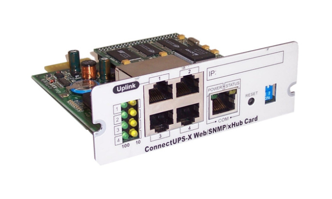 Сетевая карта Eaton 116750221-001 ConnectUPS-X Web/SNMP/xHub card