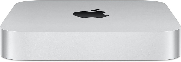 Компьютер Apple Mac mini A2686 Apple M2 8 core, 8ГБ, 256ГБ SSD, macOS, серебристый [mmfj3hn/a]