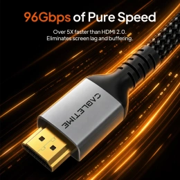 Кабель CABLETIME CH29H (CT-HD4KF-AG1) 1 м, плоский HDMI-4K60Hz