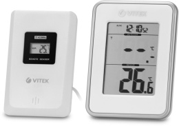 Погодная станция Vitek VT-6408,  серебристый