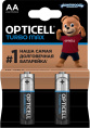 AA Батарейка OPTICELL Turbo MAX LR6,  2 шт.