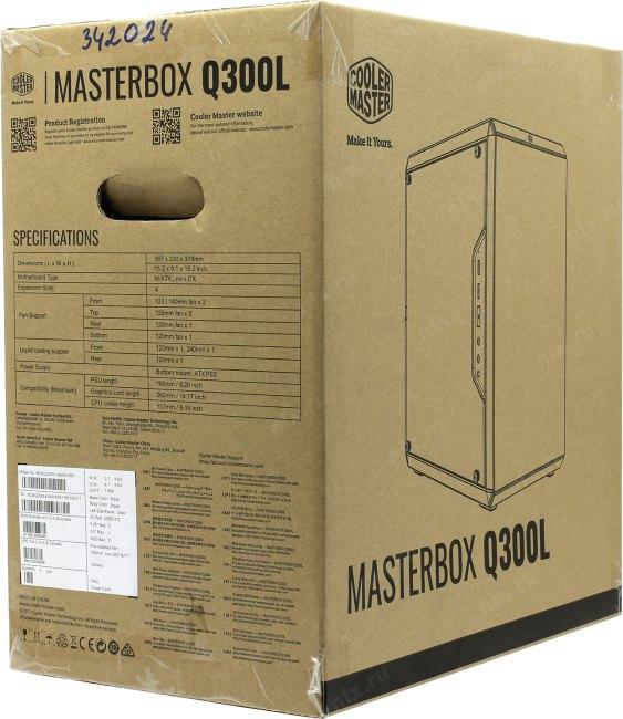 Корпус ATX Cooler Master MasterBox K501L, Midi-Tower, без БП,  черный [mcb-k501l-kann-s00]