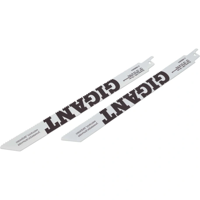 Пилки для сабельной пилы BIM по дер/мет/пласт 225x1,8-2,6мм Gigant G-11082014
