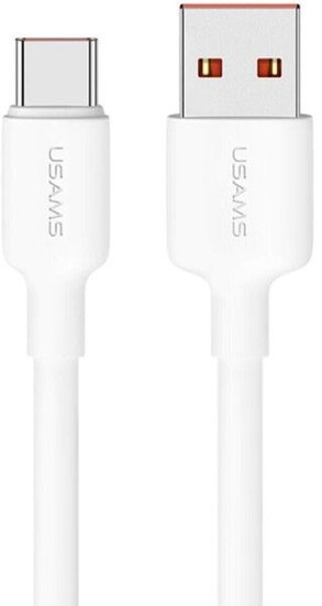 Кабель Usams US-SJ622 U84 Type-C 3A Charging & Data Cable 0.5m Белый (SJ622USB01)