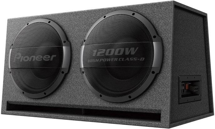 Сабвуфер автомобильный Pioneer TS-WX1220AH 1000Вт активный 30см/12"