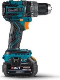 Аккумуляторная ударная дрель-шуруповерт BORT BAB-21U 2x4А.ч 93414837