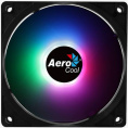 Вентилятор Aerocool Frost 12 120мм, 3-pin, от БП:4-pin Molex , 1000об/мин, 23.7 дБ, RGB, черный, Ret [frost 12 frgb molex + 3p]