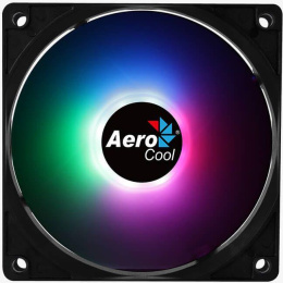 Вентилятор Aerocool Frost 12 120мм, 3-pin, от БП:4-pin Molex , 1000об/мин, 23.7 дБ, RGB, черный, Ret [frost 12 frgb molex + 3p]