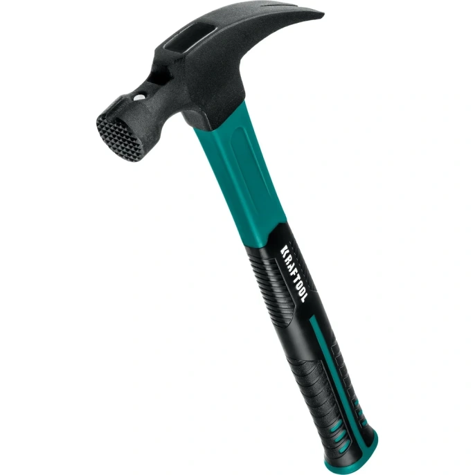 Столярный молоток-гвоздодёр KRAFTOOL Fiberglass 560 г 20265-56_z01