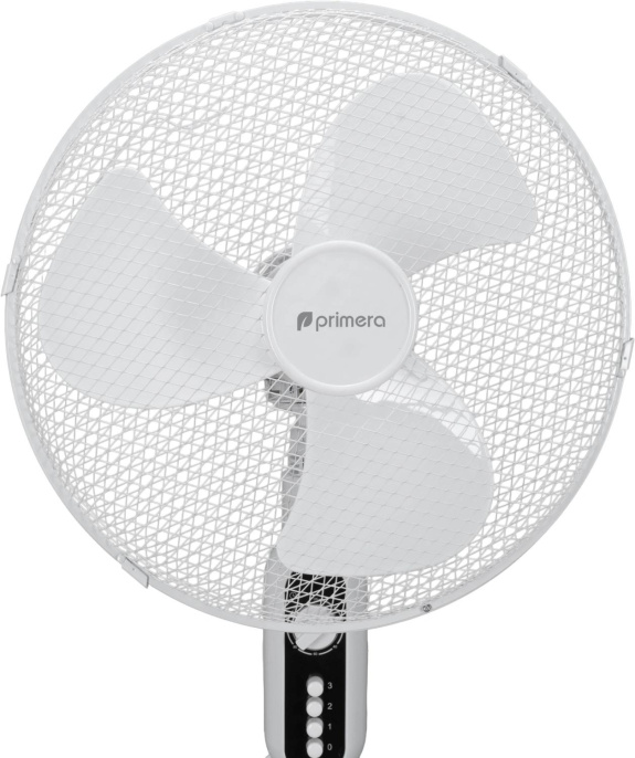 Вентилятор напольный PRIMERA SFP-4072SXT,  белый и черный