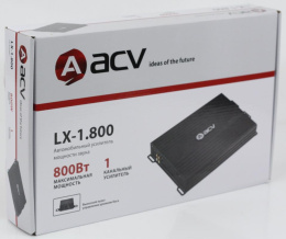 Усилитель автомобильный ACV LX-1.800, черный [26658]