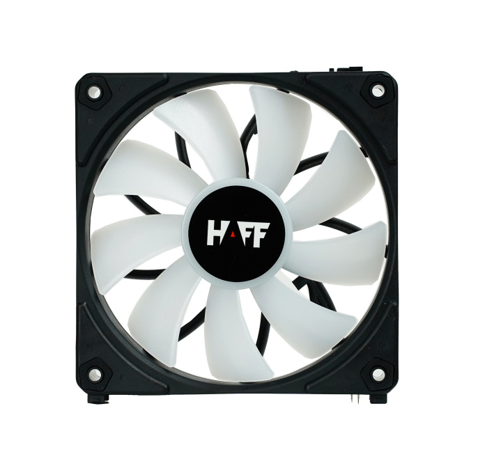 Вентилятор для корпуса HAFF UF120 PWM 120mm Black размер вентилятора: 120мм, ARGB, PWM