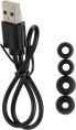 Наушники Lenovo HT28, Bluetooth, внутриканальные, черный [ут000023561]