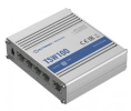 Коммутатор Teltonika TSW100 SW1000000 INDUSTRIAL UNMANAGED POE+ SWITCH 120W budget 5x Gigabit RJ45 312828