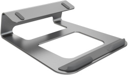 Подставка для ноутбука Cactus CS-NB-AL, 15.4", 235х235, серебристый