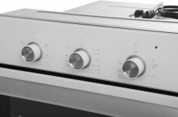 Духовой шкаф электрический Simfer B6EC16016,  58л,  дверца с 2 стеклами,  белый