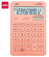 Калькулятор DELI Touch, EM01541, 12-разрядный, красный