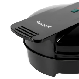 Электрическая вафельница RAGEX R703-000, сердечки, 1000Вт, цвет: черная