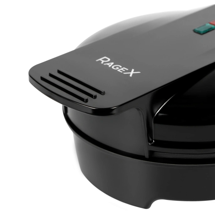 Электрическая вафельница RAGEX R703-000, сердечки, 1000Вт, цвет: черная
