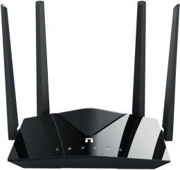 Wi-Fi роутер Netis NX10,  Wi-Fi 6,  AX1500,  2.4/5ГГц, 3 LAN,  черный